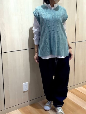 「Pitta Re:)（ピッタリ）のアイテム」を使った、TOKYO SHIRTS 盛岡イオンモール店さん（レディース・165cm）の夏コーディネート