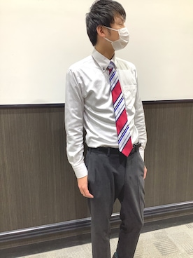 「新生活」｜TOKYO SHIRTS 盛岡イオンモール店さん（メンズ・175cm）の春コーディネート