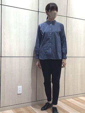 「Pitta Re:)（ピッタリ）のアイテム」を使った、TOKYO SHIRTS 盛岡イオンモール店さん（レディース・165cm）の秋コーディネート