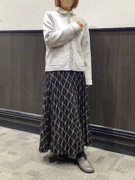 TOKYO SHIRTS 盛岡イオンモール店さん（レディース・157cm）の冬コーディネート