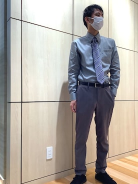 TOKYO SHIRTS 盛岡イオンモール店さん（メンズ・175cm）の秋コーディネート