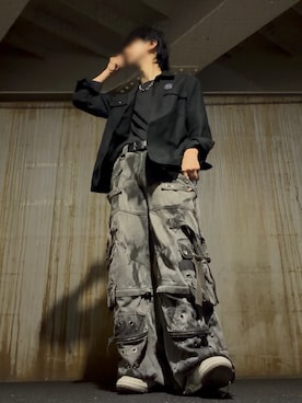 「FRED PERRY（フレッドペリー）のアイテム」を使った、Xさん（メンズ・173cm）の春コーディネート