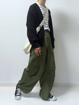「アイテム（その他、ホワイト系）」を使った、SV / えすぶいさん（メンズ・173cm）の夏コーディネート