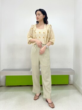 anzuさん（レディース・163cm）の春コーディネート