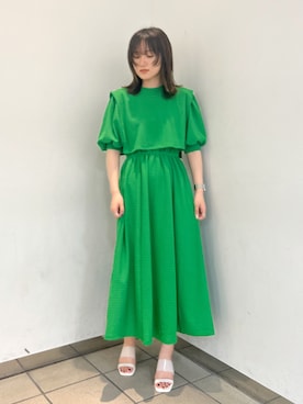 anzuさん（レディース・163cm）の夏コーディネート