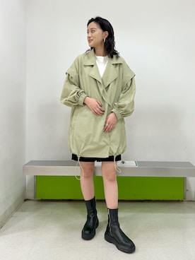 anzuさん（レディース・163cm）の春コーディネート