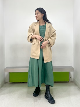 anzuさん（レディース・163cm）の春コーディネート