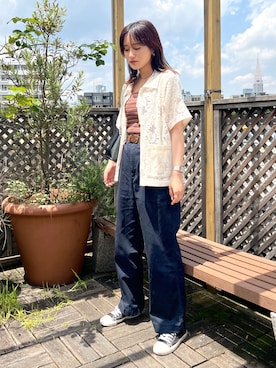 anzuさん（レディース・163cm）の夏コーディネート