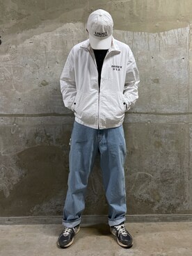 「AVIREX（アヴィレックス）のアイテム（その他アウター）」を使った、KENさん（メンズ・183cm）の冬コーディネート