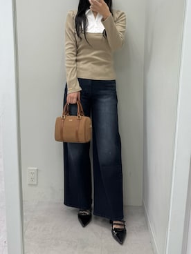 「春服みてみて」｜marikoさん（レディース・162cm）の冬コーディネート