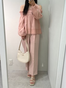 marikoさん（レディース・162cm）の春コーディネート