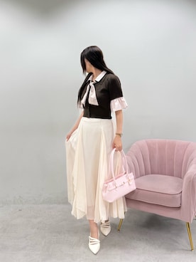 marikoさん（レディース・162cm）の春コーディネート