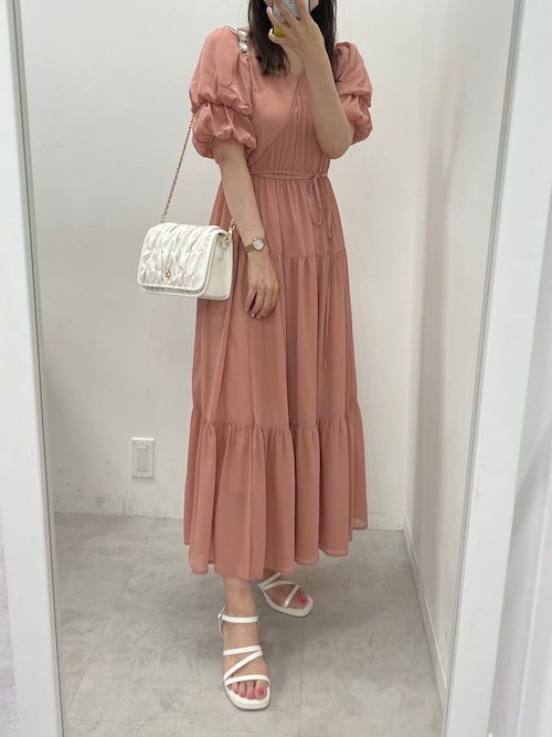 カシュクールワンピース（ワンピース）｜one after another NICE CLAUP