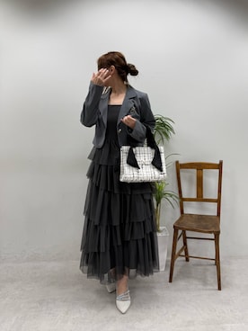 marikoさん(レディース・162cm)の冬コーディネート