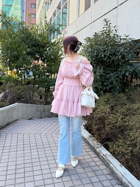 marikoさん（レディース・162cm）の冬コーディネート