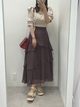 marikoさん(レディース・162cm)の春コーディネート