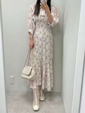 marikoさん（レディース・162cm）の春コーディネート