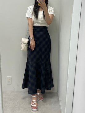 marikoさん（レディース・162cm）の夏コーディネート