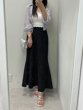 marikoさん（レディース・162cm）の夏コーディネート