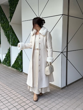 marikoさん（骨格ストレート・レディース・162cm）の冬コーディネート