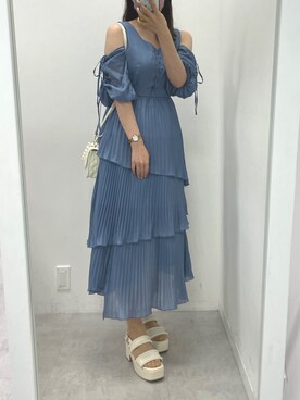 marikoさん（レディース・162cm）の春コーディネート