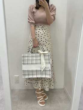 marikoさん（レディース・162cm）の春コーディネート