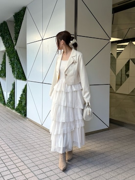 marikoさん（レディース・162cm）の冬コーディネート