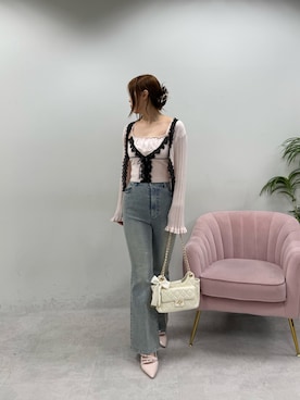 marikoさん（レディース・162cm）の春コーディネート