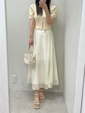 marikoさん（レディース・162cm）の春コーディネート