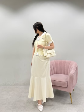 marikoさん（レディース・162cm）の春コーディネート
