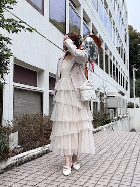 marikoさん（レディース・162cm）の冬コーディネート