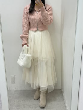 marikoさん（レディース・162cm）の冬コーディネート