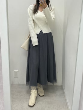 marikoさん（レディース・162cm）の秋コーディネート