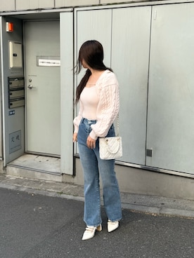 「アイテム（アンサンブル）」を使った、marikoさん（レディース・162cm）の冬コーディネート