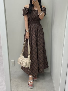 marikoさん（レディース・162cm）の夏コーディネート