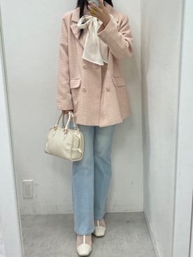 marikoさん（レディース・162cm）の冬コーディネート