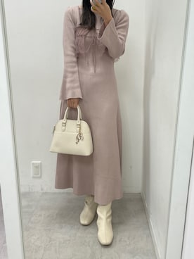 「one after another NICE CLAUP（ワンアフターアナザーナイスクラップ）のアイテム（その他シューズ）」を使った、marikoさん（レディース・162cm）の秋コーディネート
