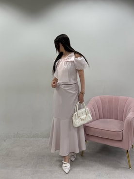 marikoさん（レディース・162cm）の春コーディネート