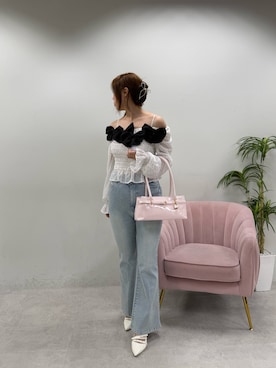 marikoさん（レディース・162cm）の春コーディネート