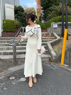 marikoさん（骨格ストレート・レディース・162cm）の冬コーディネート