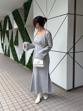 marikoさん（骨格ストレート・レディース・162cm）の冬コーディネート