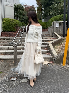 marikoさん（レディース・162cm）の秋コーディネート