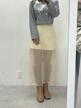 marikoさん（レディース・162cm）の冬コーディネート