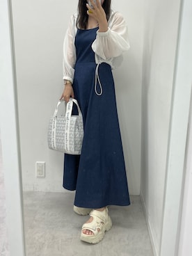 marikoさん（レディース・162cm）の夏コーディネート