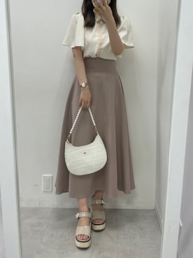 marikoさん（レディース・162cm）の春コーディネート