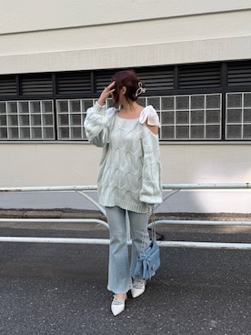 marikoさん（レディース・162cm）の冬コーディネート