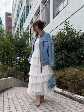 marikoさん（レディース・162cm）の冬コーディネート