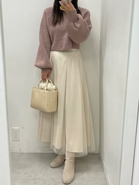 marikoさん（レディース・162cm）の冬コーディネート