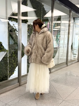 marikoさん(レディース・162cm)の冬コーディネート