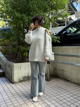 「one after another NICE CLAUP（ワンアフターアナザーナイスクラップ）のアイテム（ワンピース）」を使った、marikoさん（レディース・162cm）の秋コーディネート